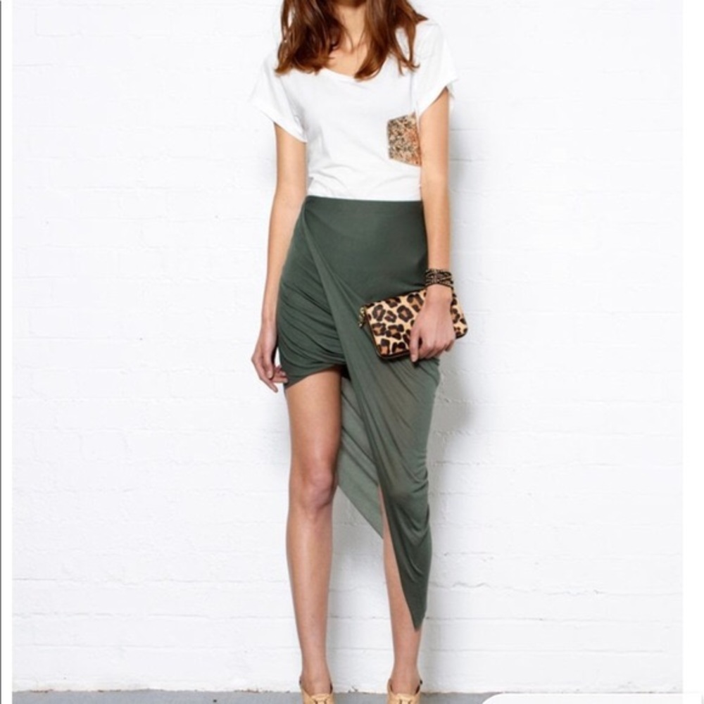 Helmut Lang • Asymmetrical Skirt